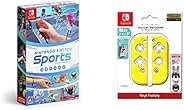 Nintendo Switch Sports(ニンテンドースイッチスポーツ) -Switch+【任天堂ライセンス商品】Joy-Con TPU COVER for Nintendo Switch イエロー(【Amazon.
