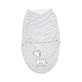 Kyle & Deena Babyポップコーンおくるみバッグwith Applique Onハンガー カラー: グレイ