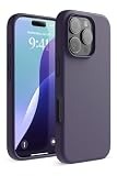 【elago】 iPhone 16 Pro 対応 ケース シリコン 耐衝撃 スマホケース 指紋 防止 サラサラ シリコンケース [ iPhone16Pro アイフォン 16 プロ 対応 携帯ケース ] iPhone 16Pro Case SILICONE CASE ディープパープル