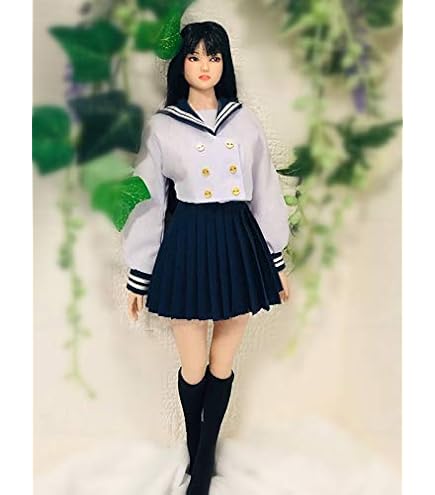 Amazon.co.jp: cdtoys 1/6 フィギュア 女子高生学生服 服セット