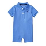 ポロ ラルフローレン ポニー付・インターロック・ショートオール[ブルー](男の子6～9か月用) [並行輸入品]