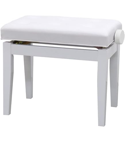Amazon | Roland ローランド ピアノ椅子 BNC-11-WH 高さ固定式