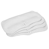 (set of 4) - Homdox 4pcs High Quality White Replacement Pads Cleaning Pads For Shark Euro Pro Pocket