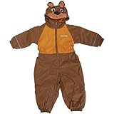 (レガッタ) Regatta ベビー・キッズ用 マッドプレー2 ウォータープルーフ レインスーツ フードつき防水ボディースーツ オールインワン ロンパース カバーオール (48-60ヶ月) (サドル/