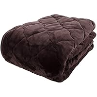 アイリスプラザ 敷きパッド シングル ベッドパッド プレミアムマイクロファイバー 洗える 静電気防止 とろけるような肌触り fondan 品質保証書付 ブラウン 100×200cm