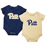 Colosseum NCAA半袖ボディスーツ2-pack-newbornと幼児サイズ