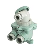 uxcell　マリンプラグソケットセット　耐水ソケット　プラスチック　AC250V　10A　2P+E　Z-M/T-1MB