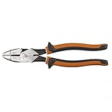 Klein Tools 213-9NE-EINS 1 Klein Electrician's Insulated 9-Inch High-Leverage Side-Cutting Plier [並行