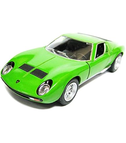 お*く様 ランボルギーニ Miura P400 1973 ミニカー Amazon | 1971年式 ランボルギーニミウラ/レッド P400 ミニカー （1/34