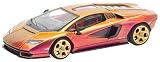 POP RACE 1/64 LAMBORGHINI COUNTACH LP 800-4 - BLU HAL 完成品 PR640175