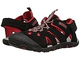 [カミック] Kamik Kids ボーイズ Oyster (Toddler) サンダル Black/Red 7 Toddler(14cm) - M [並行輸入品]