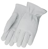 American Made Top Grain Goatskin Leather Unlined Work Glove by Midwest Gloves & Gear