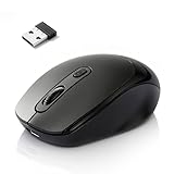 【2026アップグレード版 Type-C充電式】マウス 無線 ワイヤレスマウス Bluetooth 5.2 2.4GHz パソコンマウス 無線マウス 3段階DPI切替 800/1200/1600 ワイヤレス ブルートゥース 光学式 高精度 高感度 握りやす 携帯便利 iPad/PC/Windows/macbook/Mac対応