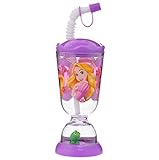 ラプンツェル ストロー ドーム タンブラー(ディズニー公式 ディズニープリンセス 食器 コップ グッズ)