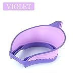 KIMIBABY シャンプーハット／シャワーキャップ Baby shamopp cap (パープル／パープル)