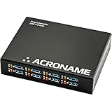 Acroname - マネージドUSBスイッチ/ハブ2コンピュータ - 9ポート 高速充電(4A) 産業&科学グレード プログラム可能 Mac/Windows/Linux対応 キーボードマウス外付けハードドライブ用