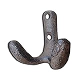 シンプルなデザインで落ち着いたブラウンカラーのダブルフック。ダブルフック kgg0840