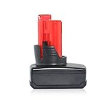efluky 3000Ah 10.8V BAT411 Lithium-Ion Battery Replacement for Bosch 10.8-Volt cordless tools [並行輸入品
