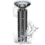 Wipuku 2025年新進化 電動シェーバー 54枚刃 360°回転式 LED画面 IPX7防水 乾湿両用 Type-C急速充電