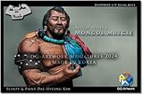 DGアートワーク 1/9 マッスルシリーズ2 モンゴル マッスル(バスト) 未塗装レジン製組み立てキット DG09B010 (人・動物)