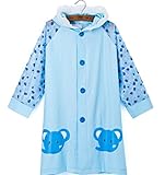Cute Minorキッズ こども 用 レインコート 雨 (XXXL, 象)