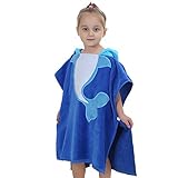 YideaHome子供 ベビー アニマル バスタオル バスローブ ビーチタオル フード ポンチョマント パイル おくるみ 動物 お顔 と 耳 付き タオル地 出産祝い プレゼント