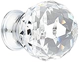 Baldwin 4336260S Swarovski Crystal Cabinet Knob, Bright Chrome by Baldwin