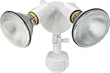 Lithonia照明150 WブロンズアウトドアParホルダーwith 180-degree検出モーションセンサー OMS 1000 PR2 120 WH M4 1