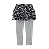 Disney ディズニー [ベルメゾン] 裏 微起毛 スカッツ ミニーマウス（ドットリボン） サイズ：80