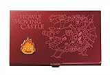 スタジオジブリ作品 メタルカードケース 16 ハウルの動く城 ワインレッドカルシファー