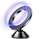 【強力マグネット・瞬間吸着】TORRAS スマホホルダー 車 マグネット 車載スマホホルダー 超強磁力 MagSafe対応 スマホスタンド 車 両面テープ 高級合金素材 0.1秒吸着/360度回転/電波干渉なし/片手操作/説明書付き‎/ iPhone14 13 12 11 Pro Max Xperia AQUOSなど4-8インチ全機種とケース対応