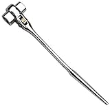 DYWISHKEY 19/22mm Scaffold Podger ラチェットスパナサイト ラチェットソケットレンチ シルバー DYWISHKEY0016-yin