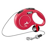 フレキシ (flexi) ニュークラシック コード XS(8kg未満) 3m レッド [犬用リード]