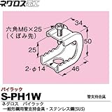 【ネグロス電工】パイラック（一般形鋼用管支持金具）ステンレス鋼(SUS) S-PH1W