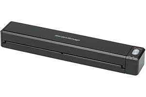 富士通 PFU ドキュメントスキャナー ScanSnap iX100 (最新/A4/片面読取/Wi-Fi対応/USB接続/モバイル/書類/レシート/名刺/写真)(Black)