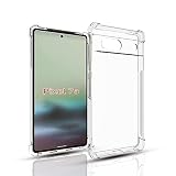 JACRON Google Pixel7a ケース クリア Google Pixel7a対応 クリアシリコンケース 薄型 柔軟 透明 TPU保護カバー 衝撃吸収 黄変しにくい 【ストラップホール付き】Google Pixel7a 專用スマホ ケース カバー