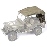 FMS Rochobby 1/6スケール RCカークローラーパーツアクセサリー 1/6 1941 MBスケーラー用: キャンバストップアセンブリ 400 x 230mm