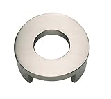 Atlas Homewares 268-BRN The Moderns Collection Centinel Round Knob, Brushed Nickel [並行輸入品]