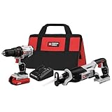 PORTER-CABLE PCCK603L2 20V Max Drill and Reciprocating Saw Combo Kit by PORTER-CABLE