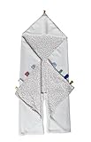 Snoozebaby Trendy Wrap Blanket (80 x 80 cm, White) by Snooze Baby