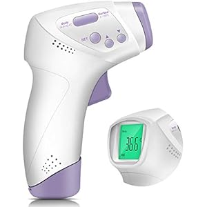 非接触 簡単操作Miuphro 大きい文字 小型携帯便利 納期6日営業日 学校用 住宅用 オフィス 保育園用 職場復帰健康管理  PDF領収書 会社大量注文承り