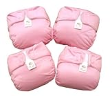 20 Adjustable Pocket Cloth Diapers with Insert for Newborn-20lbs Extra Soft by Qbaby