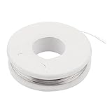 uxcell ニクロム線 ヒーター線 0.2mmワイヤ直径 34.7Ohm/m抵抗 10m長さ ニクロム