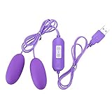 HEGIRL USB 電動マッサージ器 シングルタイプ遠隔操作 Gスポット刺激 20振動モード デュアル 強力振動 小型 防水 膣トレーニング バイブ 電マ バイブレーター 女性用 大人のおもちゃ パ