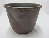 朝顔鉢　丹波鉢　6号　登り窯　丹波立杭焼
