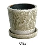 DULTON カラーグレーズドポットミニサイズ CH15-G527 COLOR GLAZED POT (クレイ)