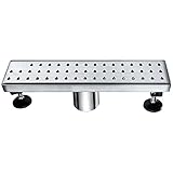 Dawn LNE120304 Nile River Series Linear Shower Drain, 12-Inch [並行輸入品]