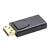 Homyl DP オス→HDMI メス アダプター 3Dインターフェイス アダプター 1080P HD サポート