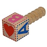 Classic Wood Baby Rattle Made in USA by Holgate [並行輸入品]