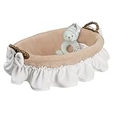 C?lin C?line Enzo 203.84 Bathroom Basket Oval with Soft Toy Caramel by C?lin C?line